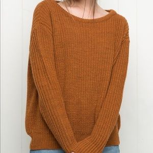 Brandy Melville pumpkin sweater
